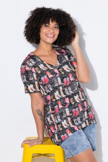 Plus size veliki brojevi Majica kratkih rukava za punije