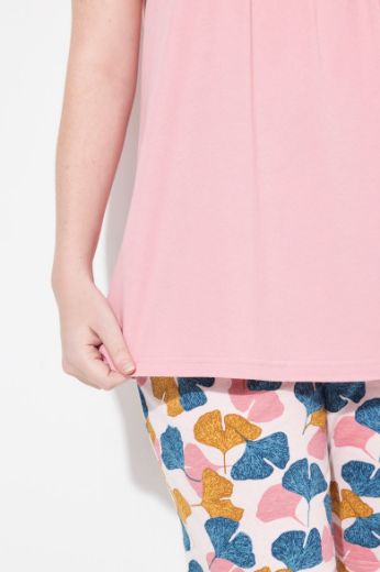 Plus size veliki brojevi Pidžama gornji dio bez rukava za punije