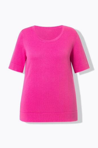 Plus size veliki brojevi Majica kratkih rukava okruglog ovratnika za punije