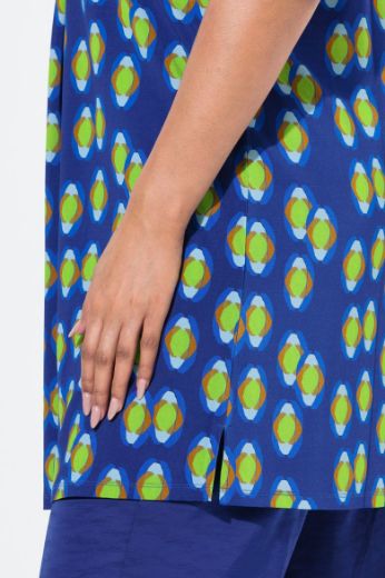 Plus size veliki brojevi Majica kratkih rukava dužeg A kroja za punije