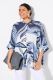 Veliki brojevi Bluza 3/4 rukava šireg kroja moda za punije
