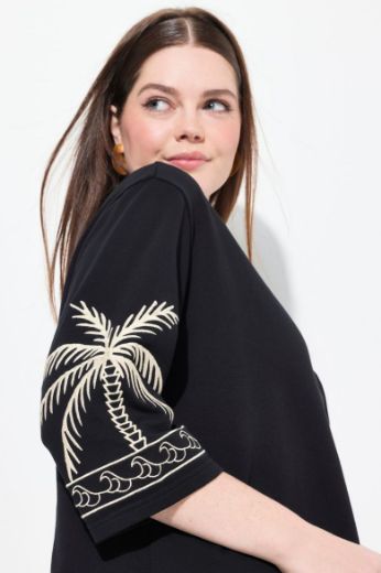 Plus size veliki brojevi Majica pamučna 3/4 rukava za punije