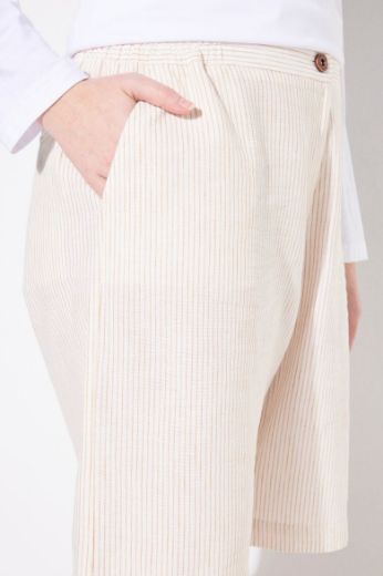 Plus size veliki brojevi Hlače kratkih širokih nogavica za punije