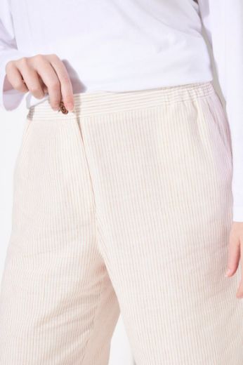 Plus size veliki brojevi Hlače kratkih širokih nogavica za punije