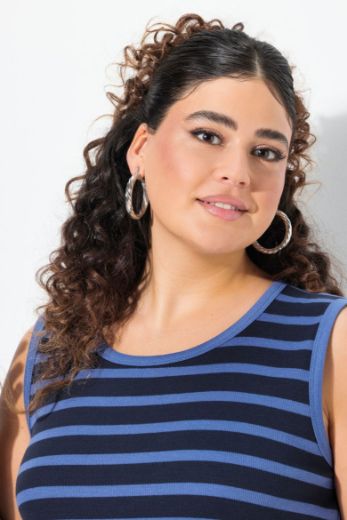 Plus size veliki brojevi Haljina bez rukava A kroja za punije