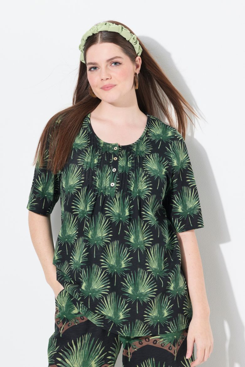 Plus size veliki brojevi Majica kratkih rukava A kroja za punije