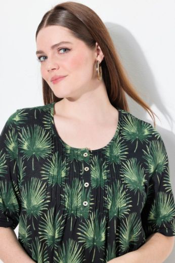 Plus size veliki brojevi Majica kratkih rukava A kroja za punije