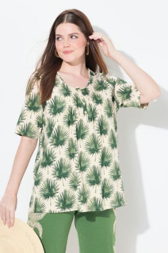 Plus size veliki brojevi Majica kratkih rukava A kroja za punije