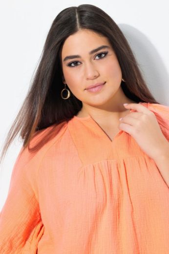 Plus size veliki brojevi Bluza kratkih rukava A kroja za punije
