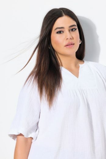 Plus size veliki brojevi Bluza kratkih rukava A kroja za punije
