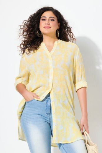 Plus size veliki brojevi Košulja 3/4 rukava dužeg kroja za punije