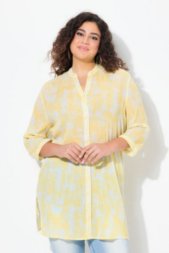 Plus size veliki brojevi Košulja 3/4 rukava dužeg kroja za punije