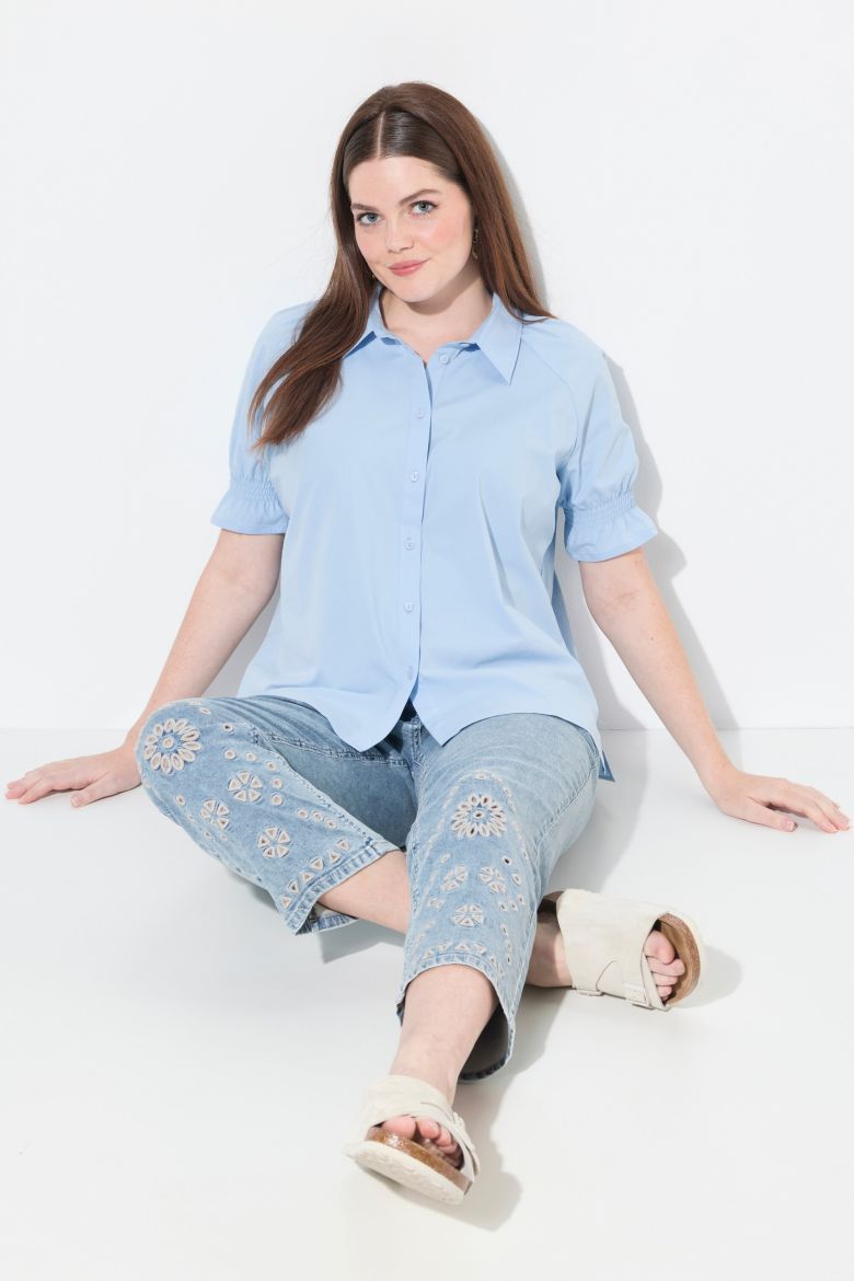 Plus size veliki brojevi Košulja kratkih rukava za punije