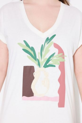 Plus size veliki brojevi Majica bez rukava okruglog ovratnika za punije