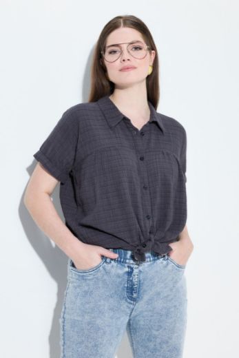 Plus size veliki brojevi Košulja kratkih rukava šireg kroja za punije