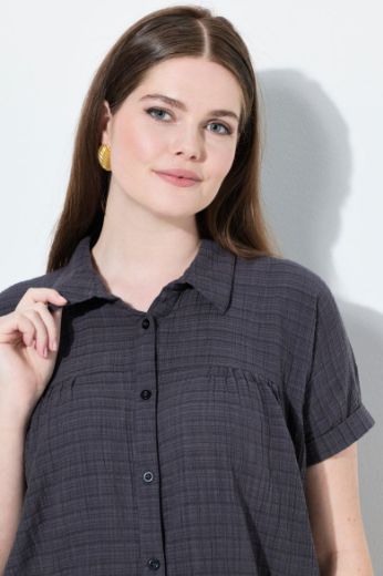 Plus size veliki brojevi Košulja kratkih rukava šireg kroja za punije