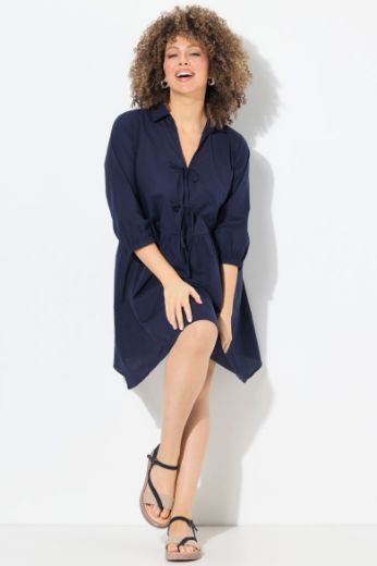 Plus size veliki brojevi Bluza 3/4 rukava dužeg A kroja za punije