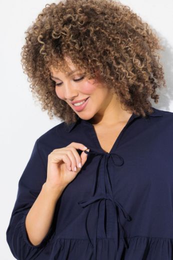 Plus size veliki brojevi Bluza 3/4 rukava dužeg A kroja za punije