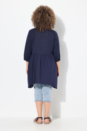 Plus size veliki brojevi Bluza 3/4 rukava dužeg A kroja za punije