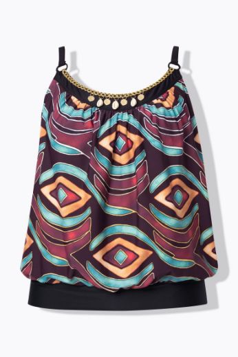 Plus size veliki brojevi Kupaći kostim tankini za punije