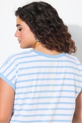 Plus size veliki brojevi Majica kratkih rukava okruglog ovratnika za punije