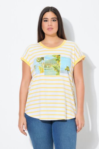 Plus size veliki brojevi Majica kratkih rukava okruglog ovratnika za punije