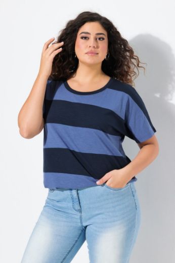 Plus size veliki brojevi Majica kratkih rukava okruglog ovratnika za punije