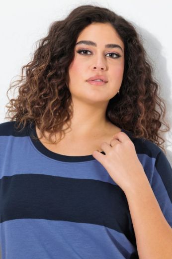 Plus size veliki brojevi Majica kratkih rukava okruglog ovratnika za punije
