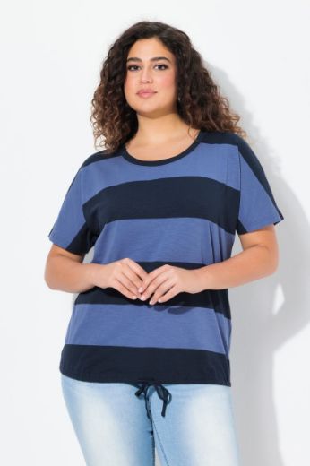 Plus size veliki brojevi Majica kratkih rukava okruglog ovratnika za punije