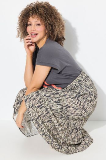 Plus size veliki brojevi Suknja maxi A kroja za punije