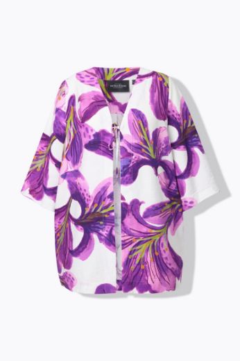 Plus size veliki brojevi Sako 3/4 rukava dužeg kroja za punije