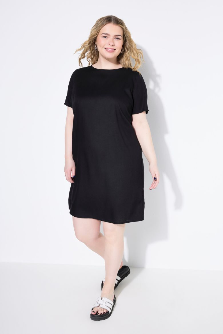 Plus size veliki brojevi Haljina mini ravnog kroja za punije