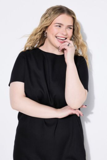 Plus size veliki brojevi Haljina mini ravnog kroja za punije