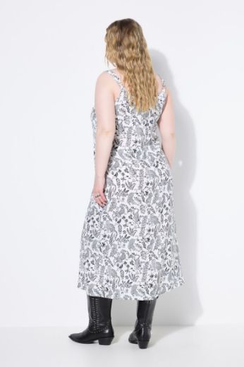 Plus size veliki brojevi Haljina maxi uskih naramenica za punije
