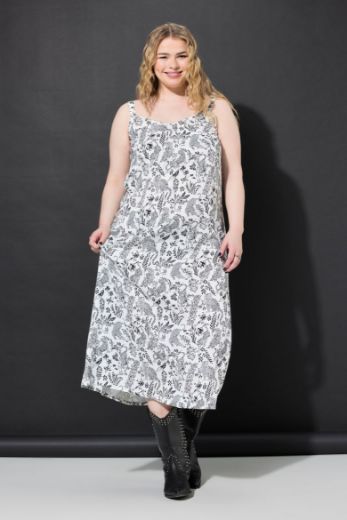 Plus size veliki brojevi Haljina maxi uskih naramenica za punije
