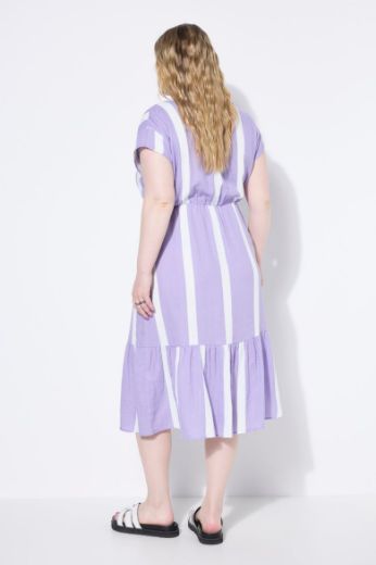 Plus size veliki brojevi Haljina midi A kroja za punije