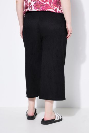 Plus size veliki brojevi Hlače skraćenih širokih nogavica za punije