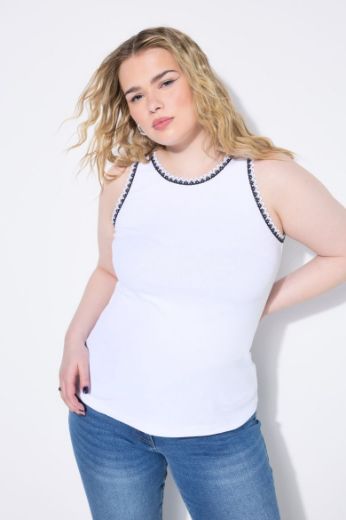 Plus size veliki brojevi Majica bez rukava za punije