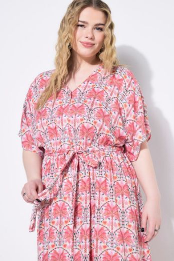 Plus size veliki brojevi Haljina kaftan A kroja za punije