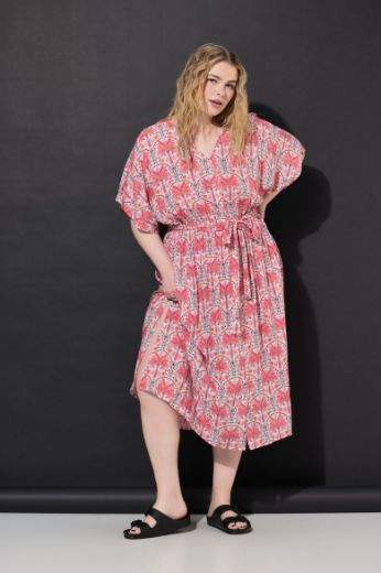 Plus size veliki brojevi Haljina kaftan A kroja za punije