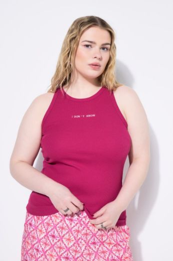 Plus size veliki brojevi Top okruglog ovratnika za punije