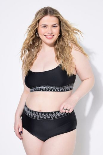Plus size veliki brojevi Kupaći kostim donji dio visokog struka za punije