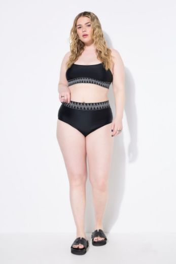 Plus size veliki brojevi Kupaći kostim donji dio visokog struka za punije