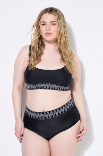 Plus size veliki brojevi Kupaći kostim donji dio visokog struka za punije