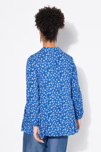 Plus size veliki brojevi Bluza A-kroja s uzorkom srca za punije