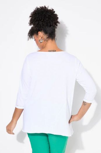 Plus size veliki brojevi Majica kratkih rukava, srce za punije