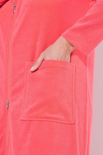 Plus size veliki brojevi Bademantil s džepovima za punije