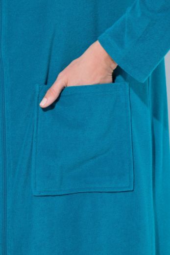 Plus size veliki brojevi Bademantil s džepovima za punije
