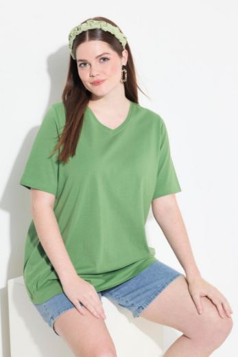 Plus size veliki brojevi Majica 2 komada kratkih rukava za punije