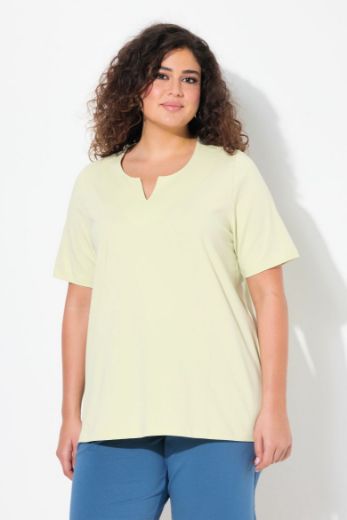 Plus size veliki brojevi Majica A kroj V ovratnik za punije